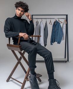 Sweter żebrowany Cleo